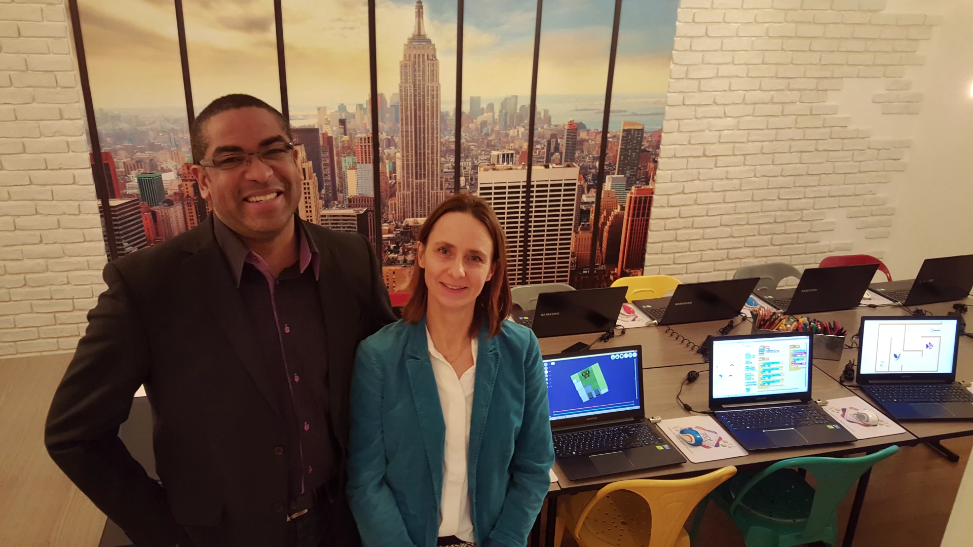 Histoire de Tech Kids Academy - Alexandra et Tony au début de l'aventure de l'éducation numérique