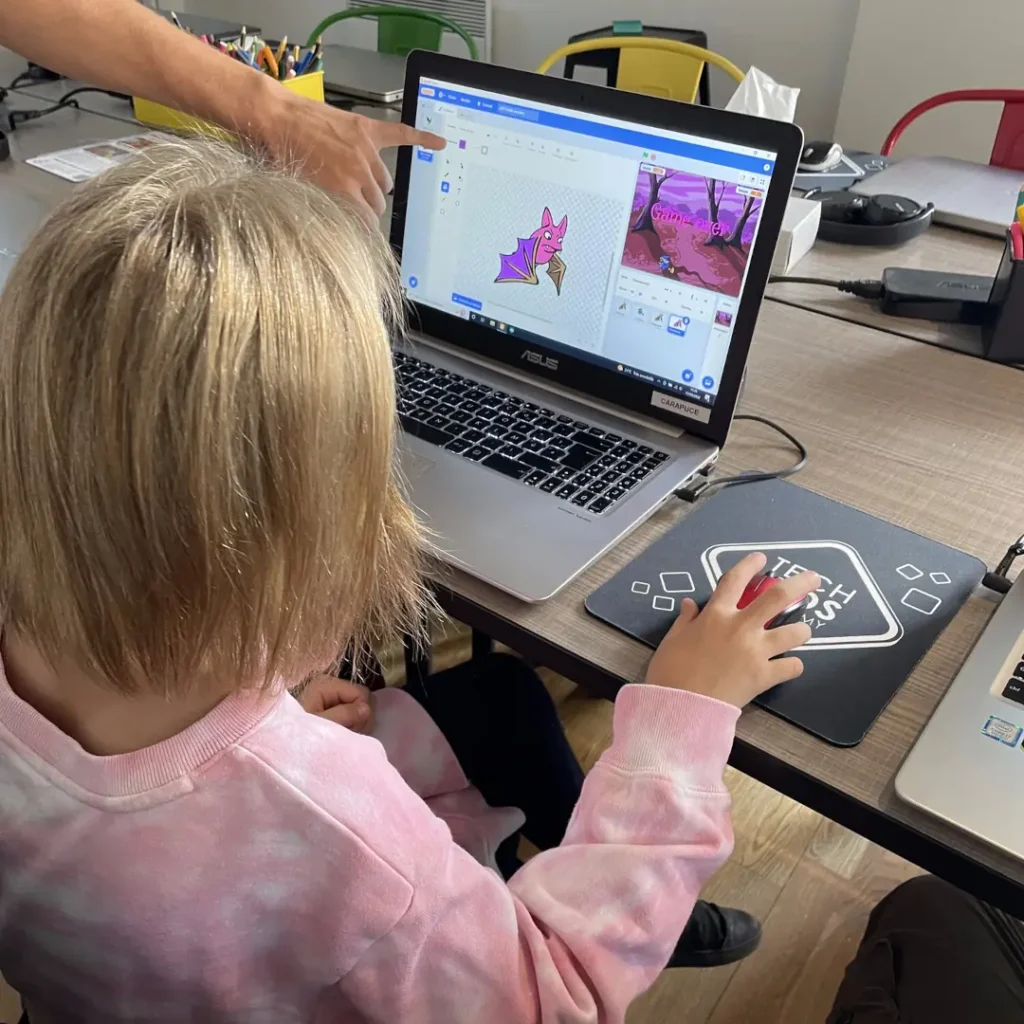 Atelier codage Scratch Jeu petite sorcière