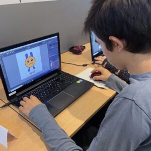 création kawaii lors du stage graphisme 11-18 ans